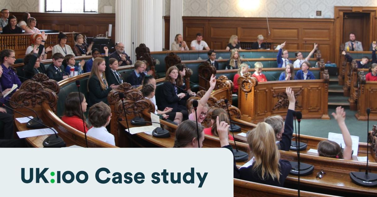 The Stockport Schools Climate Assembly UK100